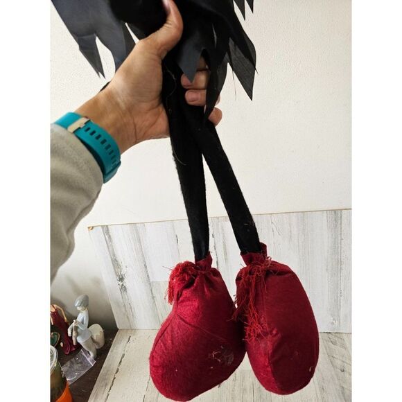 Amscan scary jester skeleton tall Halloween trap - Picture 7 of 8